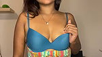 Beautiful girl showing  riding dilo