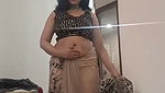 saree bhabhi nude show