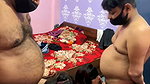 Desi group blowjob