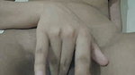 Cute girl fingering herself