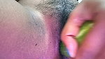 Desi teen girl fucking with cucumber