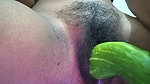 Desi teen girl fucking with cucumber