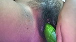 Desi teen girl fucking with cucumber