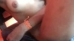 Hot and slim girl showing cute pussy