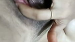 Cute and sexy girl fingering in bathroom