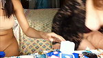 Desi lesbian girls showing pussy