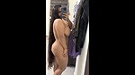 Horny Indian Babe Playing With Her Boobies