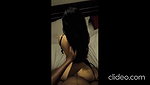 beautiful medical college Girl in black dress masterbating hard for senior boss doctor