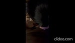 beautiful medical college Girl in black dress masterbating hard for senior boss doctor