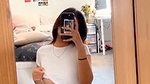 dark nipple boob girl riding didlo