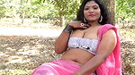 Horny bengali aunty huge cleavage hot navel show photoshoot