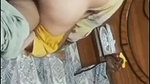 Aunty riding lover cock