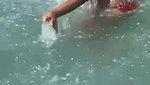 Beautiful girl showing  riding