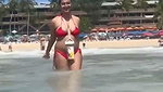 Beautiful girl showing  riding