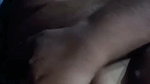 Fatty aunty showing her boobs  rubing her pussy