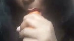 Hot girl suck carrot