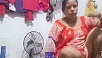 Mature bhabhi showing her ass  working
