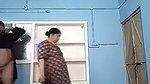 Muslim aunty enjoying  showing