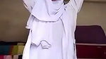 New update sexy girl undress  wearing college uniform