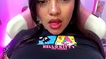 Sexy beautiful girl showing her huge boobs  suck