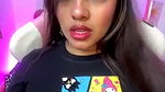 Sexy beautiful girl showing her huge boobs  suck