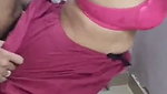 Sexy bhabhi fucking in standing position  show her boob