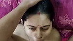 Sexy hot bhabhi mouth fucked by husband