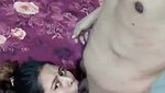 Sexy hot bhabhi mouth fucked by husband