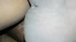 Shy girlfriend showing  enjoying