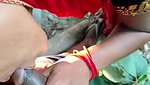 Village bhabhi showing her boobs  suck dick