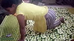 Village chachi showing her boobs  pressing