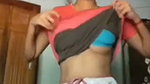 Village girl showing her sweet boobs