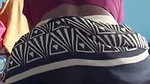 Stepmom showing her ass  riding