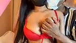 Beautiful girl showing her boobs  pussy