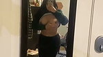 Beautiful girl showing her boobs