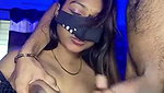Janvi give Blowjob  show her boob