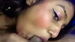 Janvi give Blowjob  show her boob
