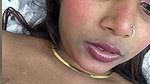 Sexy girl show her pink pussy  fuck in her ass