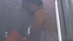 Village Bengali bhabhi showing her boobs in transparent dress