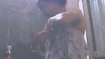Village Bengali bhabhi showing her boobs in transparent dress