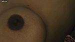 desi girl boob press and closeup navel