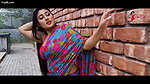 SNEHA SAREE FASHION VIDEO OUTDOOR SAREE VIDEO Silk Saree Review Dipcut