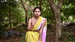 Diva parna In a wind A yellow saree parna