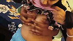 Beautiful hot girl give Blowjob  rubing her boobs hard