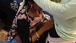 Beautiful hot girl give Blowjob  rubing her boobs hard