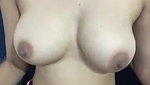 Beautiful sexy girl showing her boobs  pink pussy