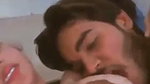 Boyfriend pressing boobs  fucked