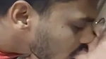 Boyfriend suck boob  licking