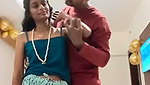 Boyfriend suck his slim gf boob
