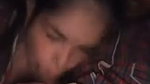 Hot girlfriend giving Blowjob